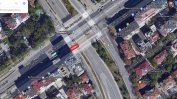 Движението през натоварено кръстовище в центъра на София е ограничено за месец