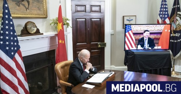 Президентът на САЩ Джо Байдън изрази пред китайския си колега
