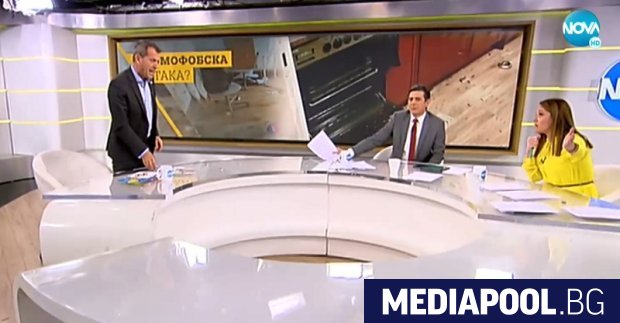Националистът Боян Расате бе изгонен от студиото на Нова телевизия