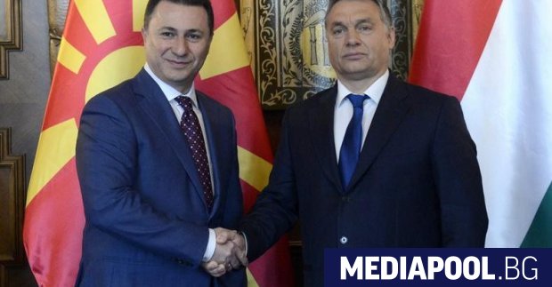 Бившият македонски премиер Никола Груевски който е осъден на лишаване