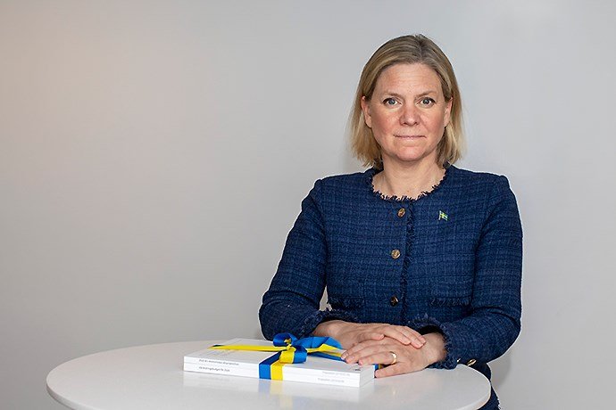 Шведският финансов министър Магдалена Андерсон