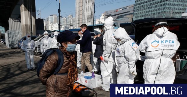 Южна Корея регистрира ръст от 3290 нови случая на коронавируса