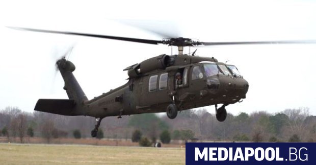 Вертолети UH 60 Blackhawk от състава на Сухопътните войски на САЩ