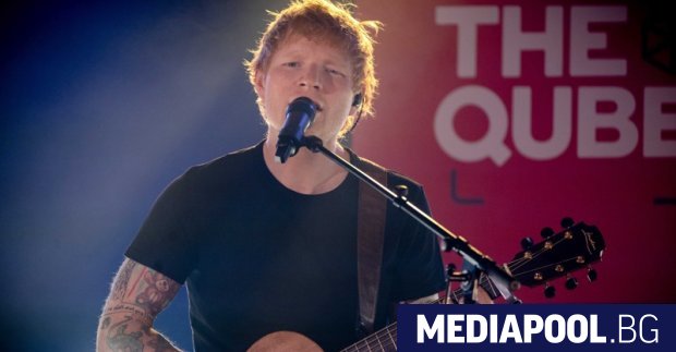 30 годишният певец Ед Шийрън дари китарата която е използвал като прототип