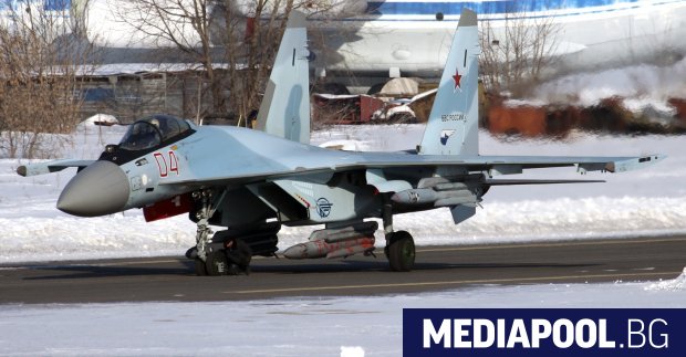 Многоцелеви изтребители Су 35С от руските Военнокосмически сили са в процес