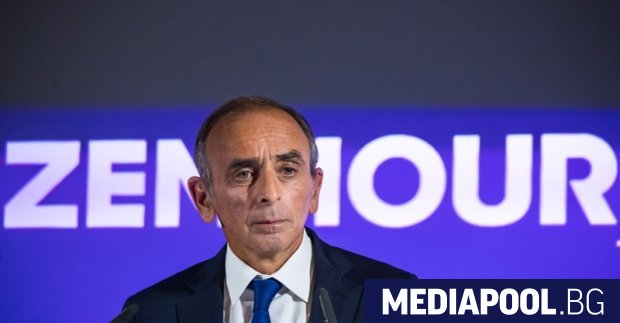 Френският крайнодесен кандидат-президент Ерик Земур беше признат днес за виновен