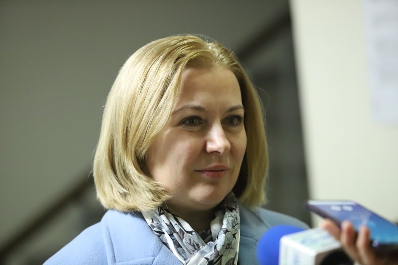 Министърът на правосъдието Надежда Йорданова, сн. БГНЕС
