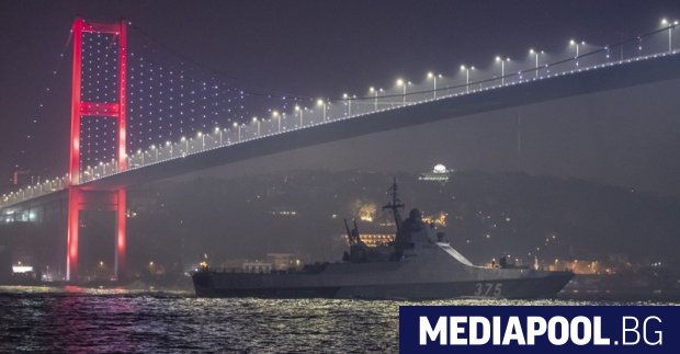 Правителството на Турция обяви че затваря проливите Босфора и Дарданелите