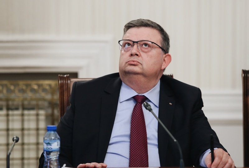 Председателят на КПКОНПИ в оставка Сотир Цацаров. Снимка: БГНЕС