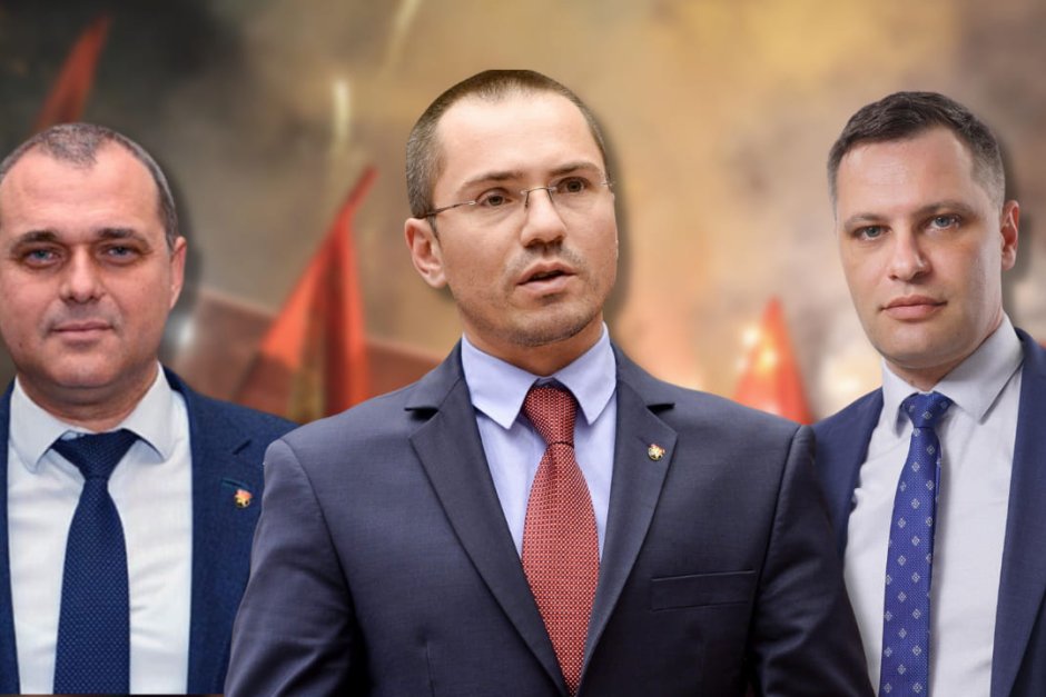 ВМРО си избра трима съпредседатели - Ангел Джамбазки, Александър Сиди и Искрен Веселинов