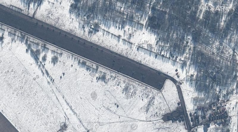 Сателитни снимки показват украинската криза от птичи поглед