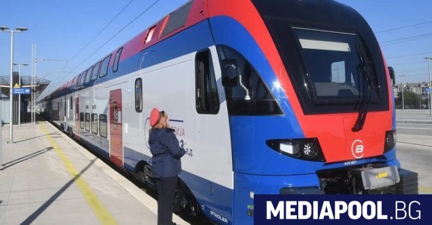 Сърбия пусна първия си скоростен влак който се движи с