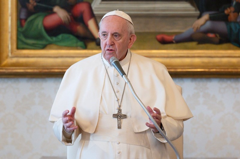 Папа Франциск нарече войната в Украйна "перверзна злоупотреба с власт“