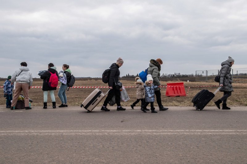 Украински бежанци, снимка БГНЕС