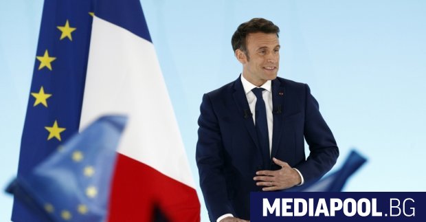 Действащият френски президент Еманюел Макрон може и да спечели първия