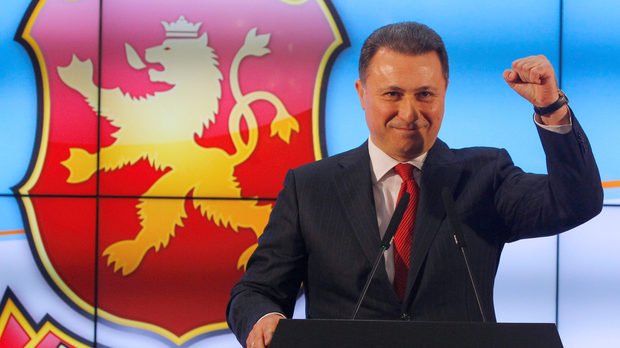 Бившият македонски премиер Никола Груевски от ВМРО-ДПМНЕ