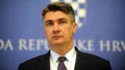 Хърватското правителство обяви бойкот на президента Зоран Миланович