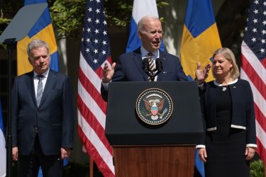Байдън прие в Белия дом лидерите на Швеция и Финландия