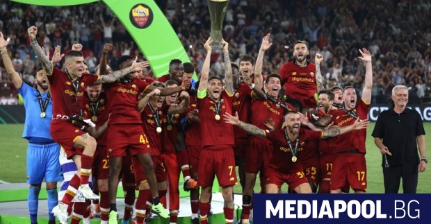 Рома спечели първото издание на турнира Лига на конференциите след