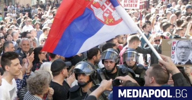 Две сръбски екологични организации - Екологично въстание и Марш от