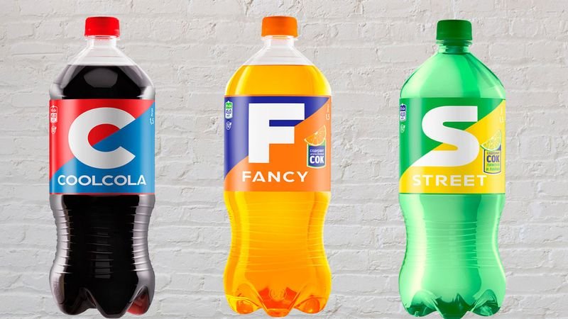 CoolCola, Fancy и Street заменят Coca-Cola, Fanta и Sprite на руския пазар