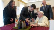 Папата към Кирил Петков: Корупцията е болест. Продължавайте да се борите с нея (Снимки и видео)