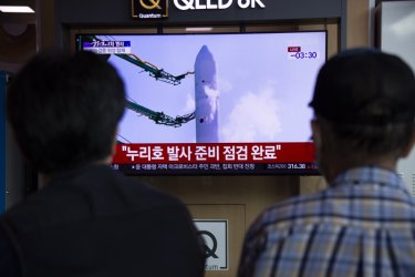 Южна Корея изстреля космическа ракета собствено производство