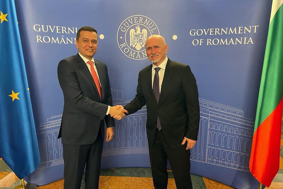 Транспортният министър Николай Събев обсъди румънския си колега Сорин Гриндяну съвместните проекти в Букурещ 