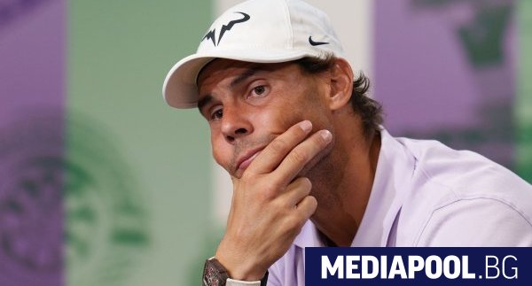 Носителят на рекордните 22 титли от Големия шлем Рафаел Надал