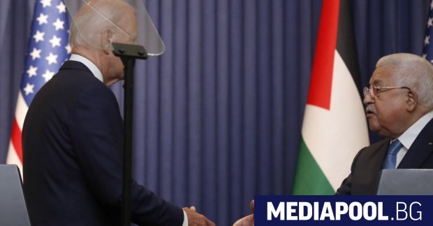 Президентът на САЩ Джо Байдън подкрепи създаването на независима палестинска