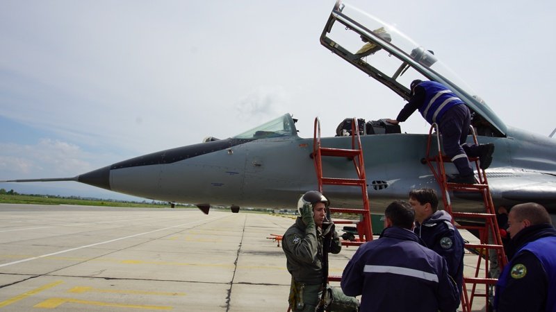 Авиошоу в "Граф Игнатиево" по случай 110 г. първи български боен полет