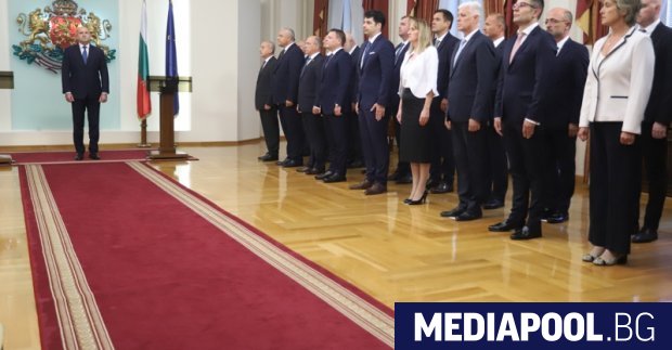 Президентът Румен Радев представя задачите и приоритетите на назначеното от