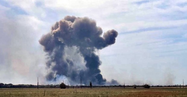 Британското военно разузнаване определи експлозиите във военновъздушна база в Крим