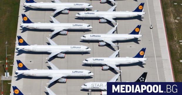 Стачка на германския национален авиопревозвач Луфтханза е причина за отмяна