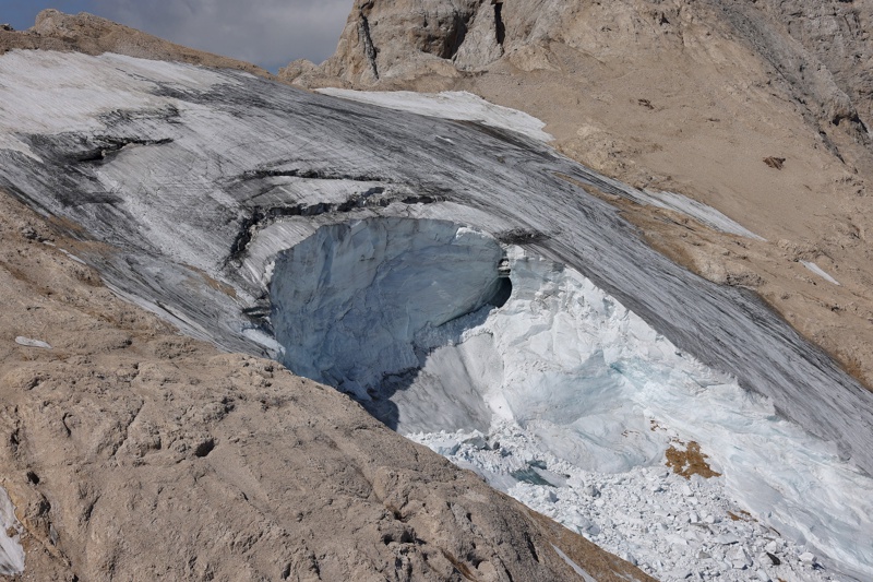 Ледниците в Швейцария са загубили половината си обем