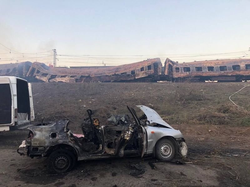 Двадесет и пет жертви на руски удар по жп гара в Централна Украйна