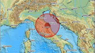 Земетресение с магнитуд от 5,7 е било регистрирано край бреговете на Италия