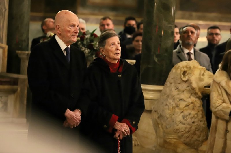 Княгиня Мария Луиза на 90 г., в София бе отслужен молебен за юбилея ѝ
