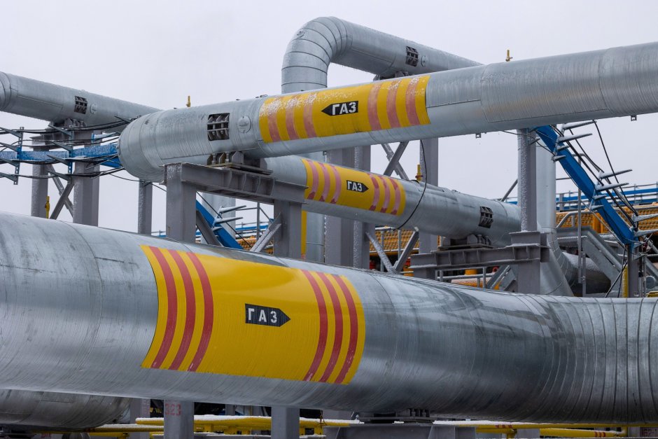 Природният газ в Европа отново се търгува под 900 долара за 1000 куб. метра