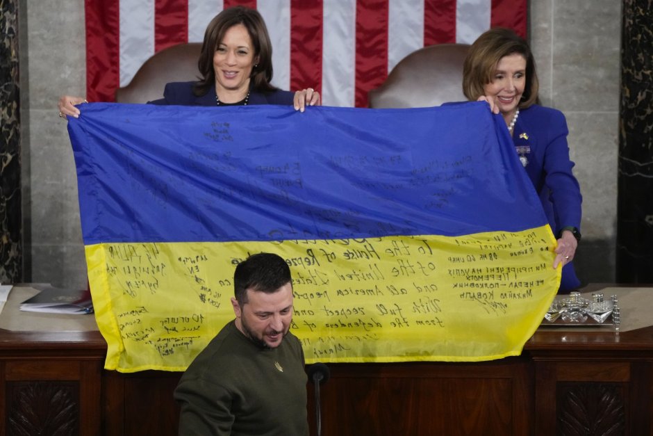 Зеленски призова САЩ да продължат да подкрепят Украйна