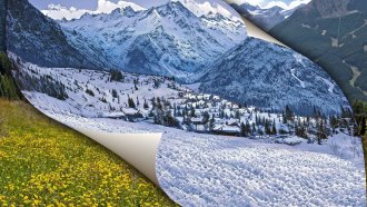 Топлото време затвори ски курорти в Европа – засега временно