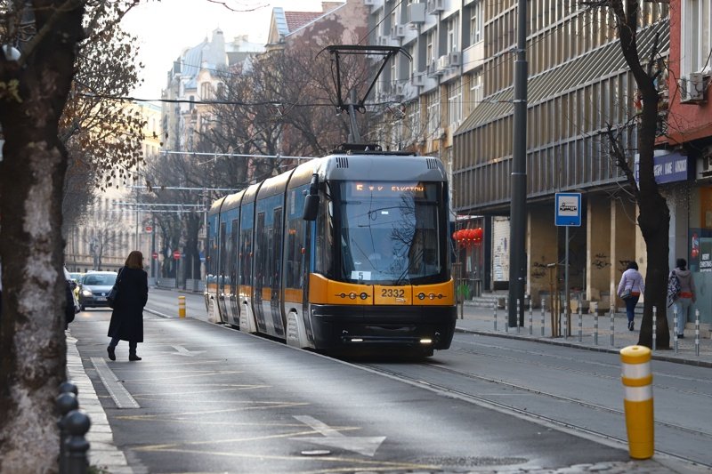 Промени в градския транспорт на София заради ремонта на трамвай №5