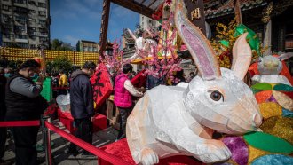 Тържества в Тайван честват Годината на Заека