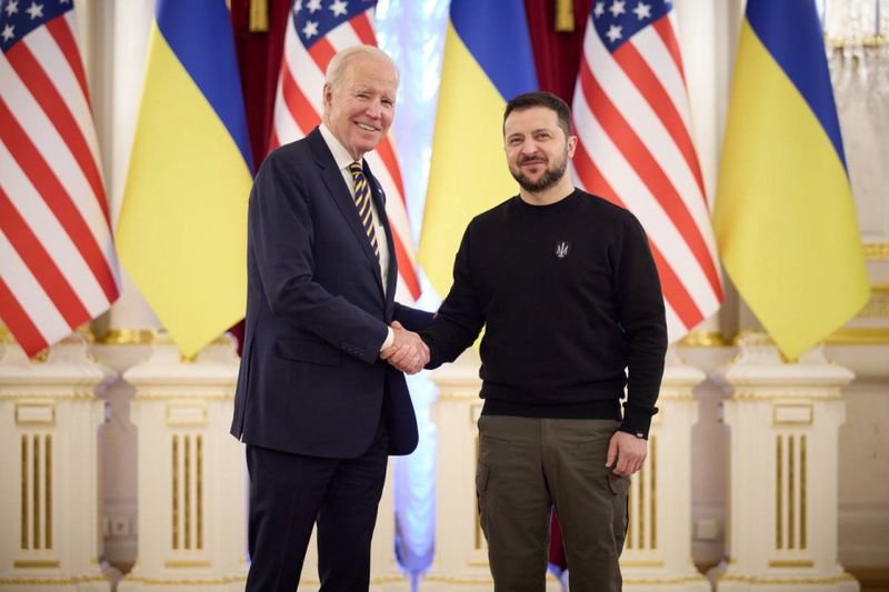 Изненадваща визита на Джо Байдън в Киев