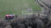 Самолет падна на летище Лесново, пилотът загина (Обновена)