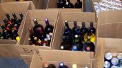 Гърция разби схема за внос на нелегален алкохол от България