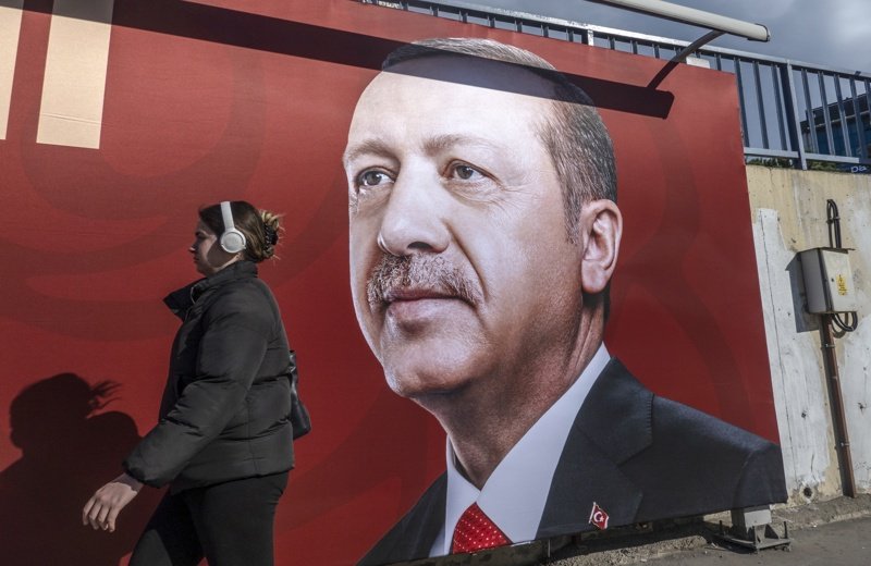 Ердоган даде начало на кампанията си за президентските избори Сн. ЕПА/БГНЕС