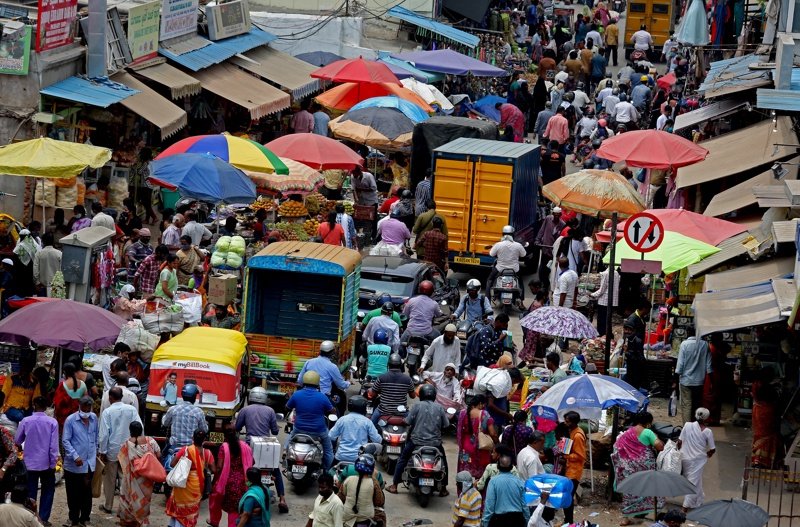 Индия в средата на тази година ще стане най-многолюдната страна в света
