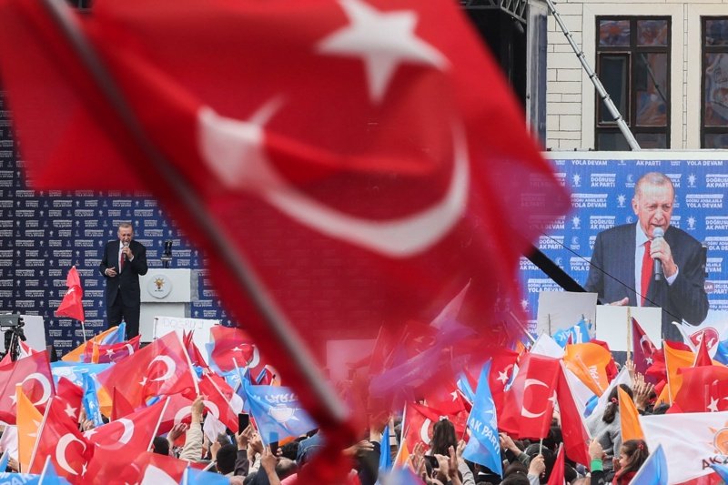В неделя ще се проведат исторически избори за президент на Турция Снимки: ЕПА/БГНЕС