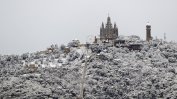 Сняг падна в северна Испания след дълга суша и ранна гореща вълна